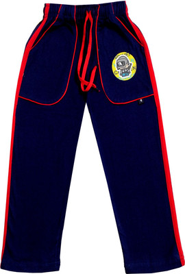 KAVYA Track Pant For Boys(Blue, Pack of 1)