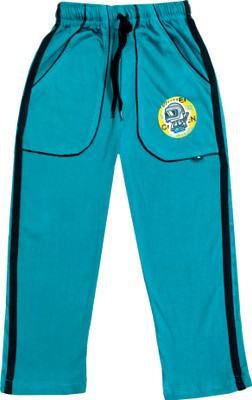 Indistar Track Pant For Boys(Light Blue, Pack of 1)