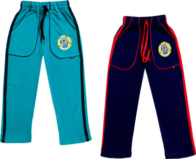 IndiWeaves Track Pant For Boys & Girls(Dark Blue, Pack of 2)