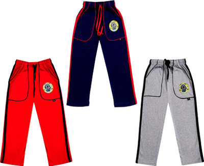 IndiWeaves Track Pant For Boys & Girls(Dark Blue, Pack of 3)