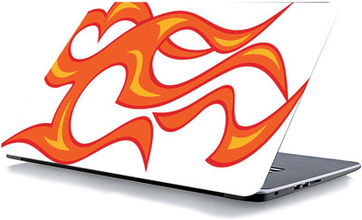 qth LINE ART LAP-0508 VINYL Reusable Laptop Skin Compatible for 15.6 inch(Theme: Spiritual)