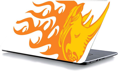 qth LINE ART LAP-0505 VINYL Reusable Laptop Skin Compatible for 15.6 inch(Theme: Spiritual)