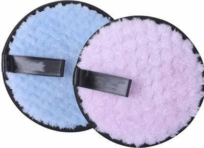 lintip Makeup Removal Reusable Cleansing Pads, Easily Removes Face & Eye Makeup Remover(2 Wipes)