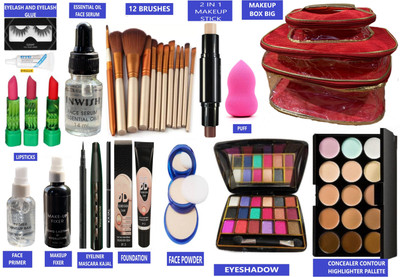 INWISH new makeup box with makeup kit combo set of 30 v30-9(Pack of 30)
