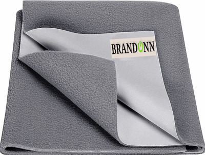 BRANDONN Cotton Chatai Mat(Grey, Medium)