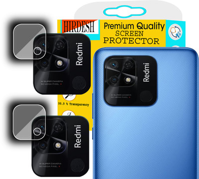 HIRDESH Back Camera Lens Glass Protector for Redmi 10(Pack of: 2)