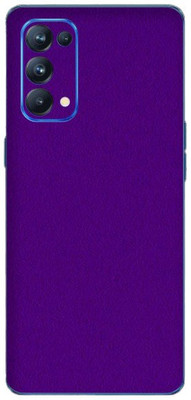 Orgic India Oppo Reno 5 Mobile Skin(Purple)