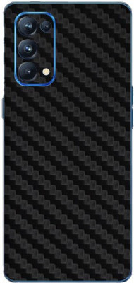 Orgic India Oppo Reno 5 Pro Mobile Skin(Carbon Black)