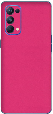 Orgic India Oppo Reno 5 Mobile Skin(Pink)