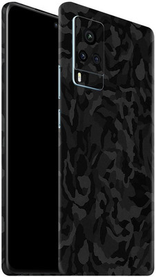 Orgic India Vivo X60 Mobile Skin(Camo Black)