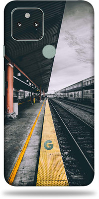 WeCre8 Skin's Google Pixel 5A 5g, Station Vibes Mobile Skin(Multicolor)