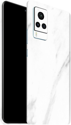Orgic India Vivo X60 Pro Mobile Skin(White Marble)
