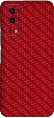 Orgic India Vivo IQ00 Z3 Mobile Skin(Carbon Red)