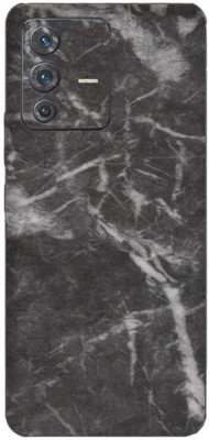 Orgic India Vivo V23 Mobile Skin(Black Marble)
