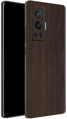 Orgic India Vivo X70 Pro Mobile Skin(Dark Wood)