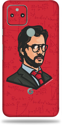 WeCre8 Skin's Google Pixel 5A 5g, Professor Illustrate Mobile Skin(Multicolor)