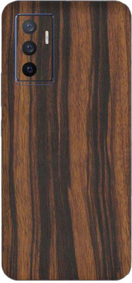 Orgic India Vivo V23 E Mobile Skin(Ebony Wood)