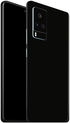 Orgic India Vivo X60 Mobile Skin(Black)