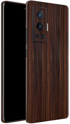 Orgic India Vivo X70 Pro Mobile Skin(Ebony Wood)