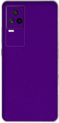 Orgic India Vivo IQ007 Mobile Skin(Purple)