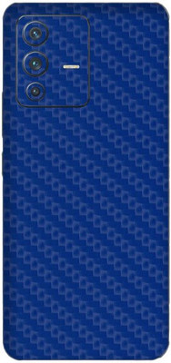Orgic India Vivo V23 Mobile Skin(Carbon Blue)