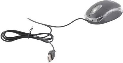 SANNO WORLD AD-201 1000 DPI Wired Optical Mouse Wired Ambidextrous Optical  Gaming Mouse(USB 2.0, Black)