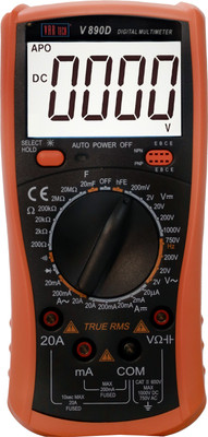 VAR TECH V 890 D, 3 ½ Digits (2000 Counts), 1000 V DC 750 V AC, TRUE RMS Digital Multimeter(2000 Counts)