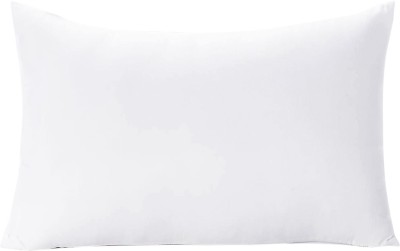 Divine Casa Pillow Filler (43 cm X 69 cm) Microfibre Solid Sleeping Pillow Pack of 1(White)