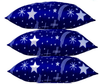 Navi collection Microfibre Abstract Sleeping Pillow Pack of 3(Multicolor)