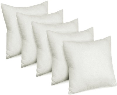 JDX 18001-5-16x16 Microfibre Solid Cushion Pack of 5(White)