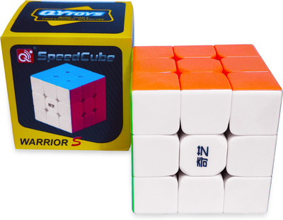 SM Exports 3x3 Stickerless Cube puzzle (1 Pieces)(1 Pieces)