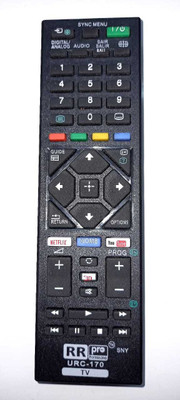 PMRK BEST IN BEST bravia Bravia Smart Tv LED Compatible Best Quality Remote With Full Working Remote Controller(Black)