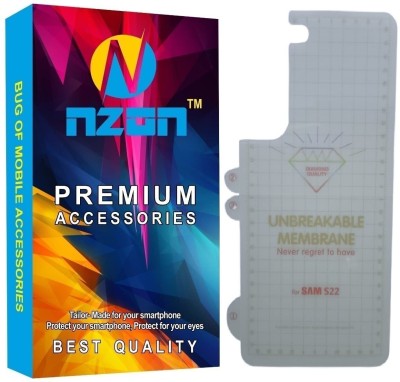 nzon Back Screen Guard for Nzon Premium Samsung Galaxy S22 Back Screen Protector,Flexible Protector Film for s22 5G, Anti-Scratch, self Healing, Full Coverage,Touch Sensetive. Rear Guard Cover(Pack of 1)
