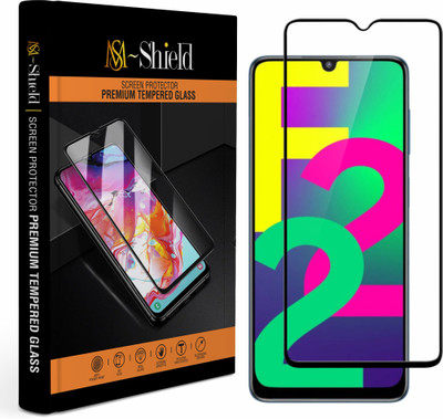 MS-Shield Edge To Edge Tempered Glass for Samsung Galaxy F22 5G(Pack of 1)