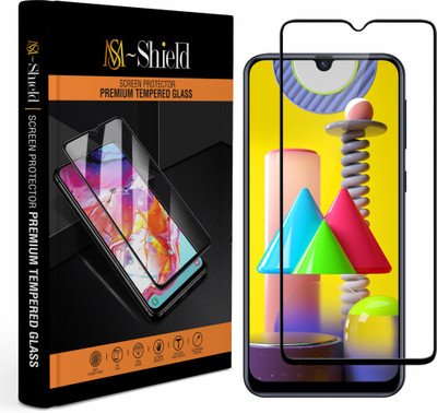 MS-Shield Edge To Edge Tempered Glass for Samsung Galaxy M31(Pack of 1)