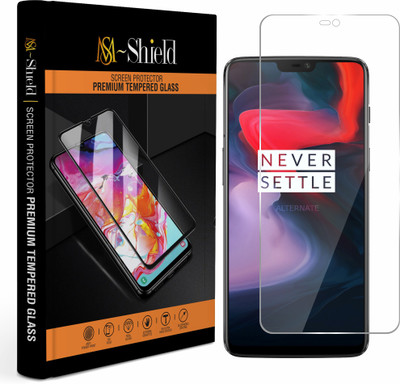 MS-Shield Edge To Edge Tempered Glass for OnePlus 6(Pack of 1)