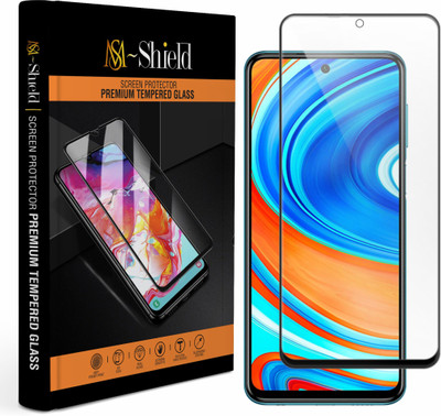 MS-Shield Edge To Edge Tempered Glass for Redmi Note 9 Pro Max(Pack of 1)