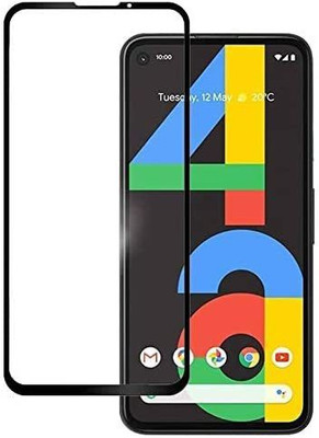 VISHZONE Edge To Edge Tempered Glass for Google Pixel 4a(Pack of 1)
