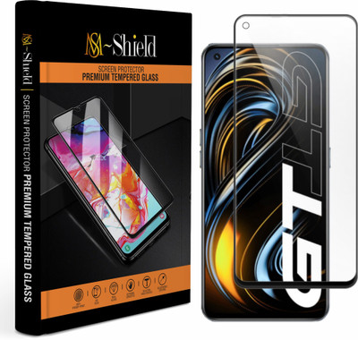 MS-Shield Edge To Edge Tempered Glass for Realme GT 5G(Pack of 1)