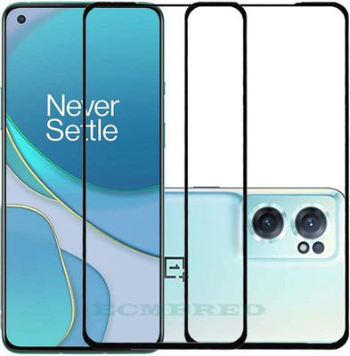 ECMERED Edge To Edge Tempered Glass for Oneplus Nord CE 2(Pack of 2)