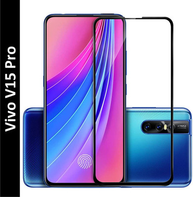 VISHZONE Edge To Edge Tempered Glass for vivo V15 Pro(Pack of 1)