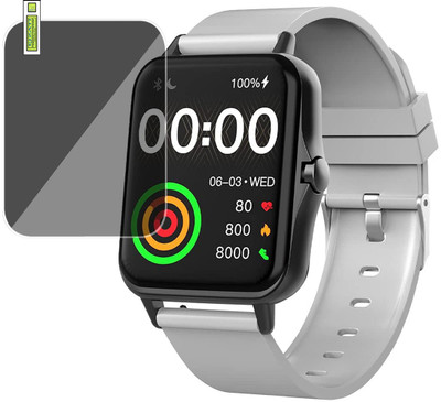 EJZATI Screen Guard for AQFIT W12 Smartwatch IP68 Water Resistant screen guard(Pack of 1)