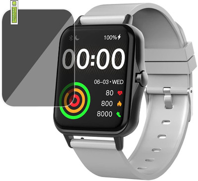 EJZATI Screen Guard for AQFIT W12 Smartwatch IP68 Water Resistant screen guard(Pack of 1)