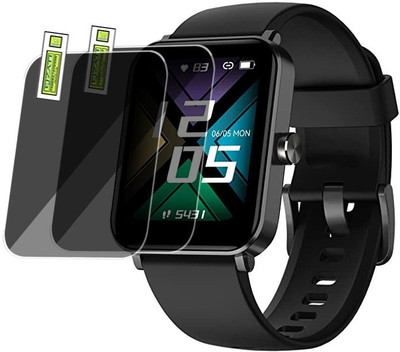 EJZATI Screen Guard for GOQii Smart Vital MaX SpO2 watch screen guard(Pack of 2)