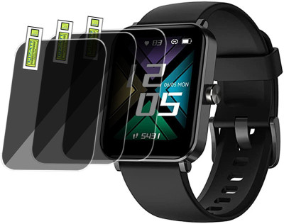 EJZATI Screen Guard for GOQii Smart Vital MaX SpO2 watch screen guard(Pack of 3)