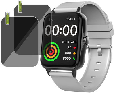 EJZATI Screen Guard for AQFIT W12 Smartwatch IP68 Water Resistant screen guard(Pack of 2)