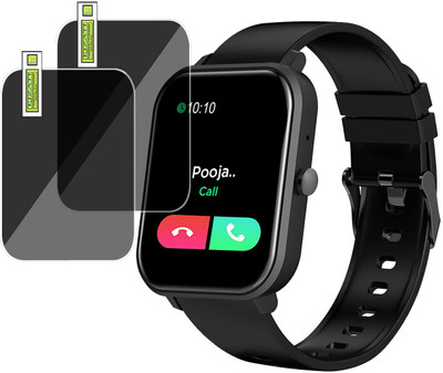 EJZATI Screen Guard for pTron Force X11 Bluetooth Calling Smartwatch screen guard(Pack of 2)