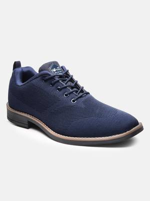 ACTION Dotcom DC 02 Men s Navy Synthetic Leather Comfortable Derby