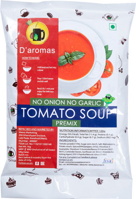 D'aromas Instant Jain Tomato Soup Premix Mix Powder, No Onion No Garlic Tomato(1 kg)