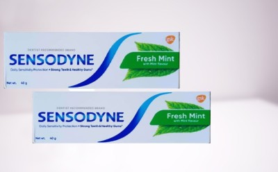 SENSODYNE FRESH GEL TOOTH PASTE 80 g Pack of 2 Paste -33345 Toothpaste(80, Pack of 2)